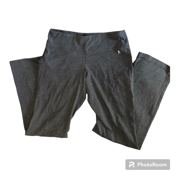 Danskin Slit Flare Pant Pantaloni Da Yoga, Sale Nero, S Donna - Foto 8